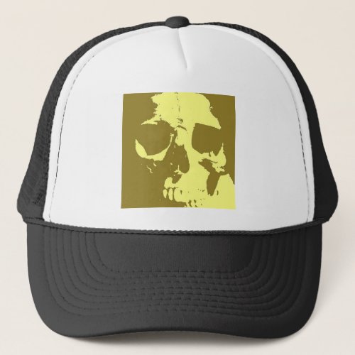 Pop Art Skull Trucker Hat