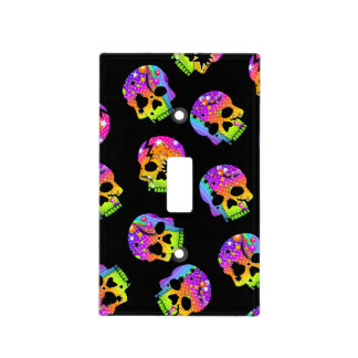 Pop Art Skulls Light Switch Cover