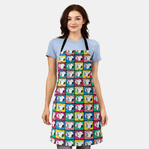 Pop Art Snoopy Lips Mod for You Pattern Apron