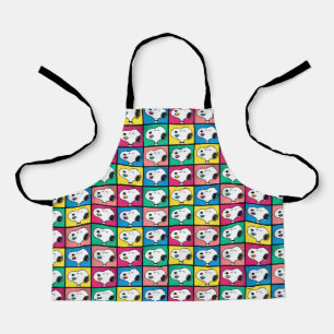 Pop Art Snoopy Lips Mod for You Pattern Apron