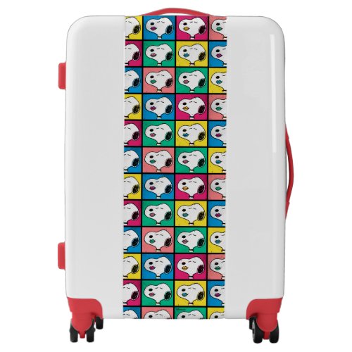 Pop Art Snoopy Lips  Mod for You Pattern Luggage