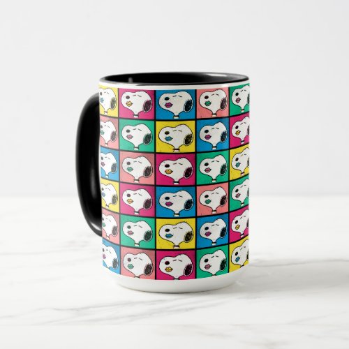 Pop Art Snoopy Lips  Mod for You Pattern Mug