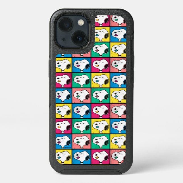 Pop Art Snoopy Lips | Mod for You Pattern Otterbox iPhone Case (Back)