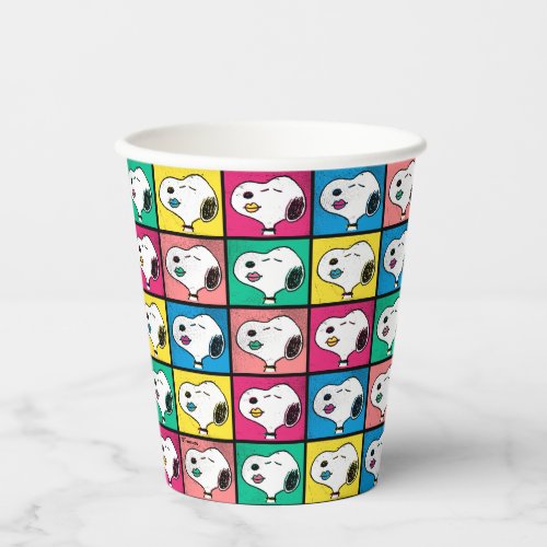 Pop Art Snoopy Lips  Mod for You Pattern Paper Cups