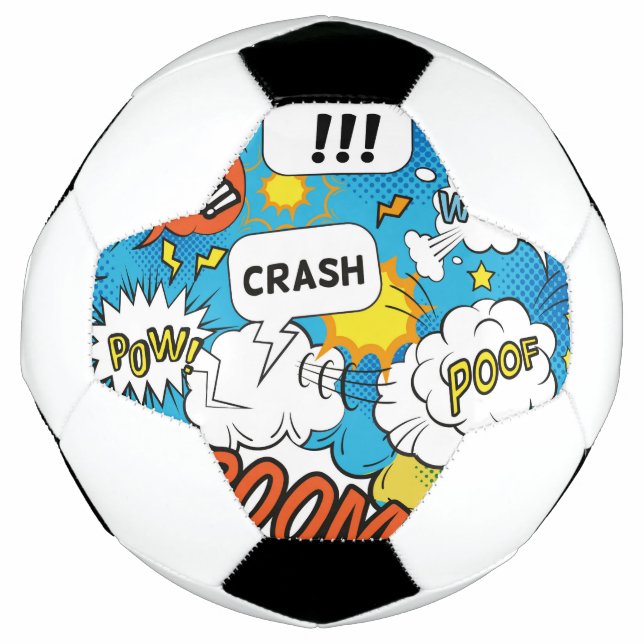 Pop Art Soccer Ball (Front)