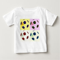 Pop Art Soccer Balls