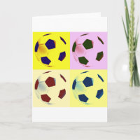 Pop Art Soccer Balls