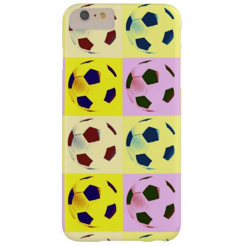 Pop Art Soccer Balls iPhone 6 Plus Case