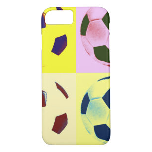 Pop Art Soccer Balls iPhone 7 Case