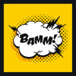Pop art speech bubble drawing with text. Cartoon s Poster<br><div class="desc">Pop art speech bubble drawing with text. Cartoon style collection of frames. Comic illustration on color background
60s, actual image, art work, artistic drawing, background, bomb, boom, bright, burst, cartoon style, collection, color, comic book, consent, decorative, dot, dynamite, effect, element, vintage, illustration, retro, </div>
