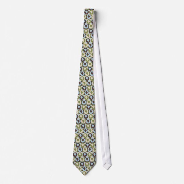 Pop Art Speech-Language Pathology Neck Tie (Front)