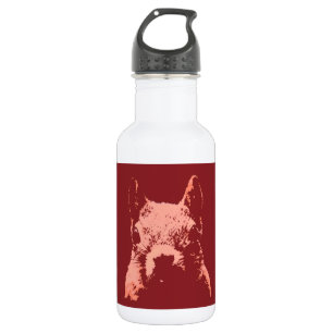 Pop Art Squirrel Stainless Steel Water Bottle