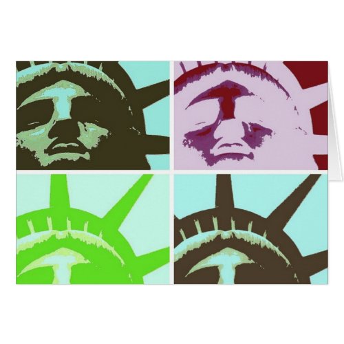 Pop Art Statue of Liberty