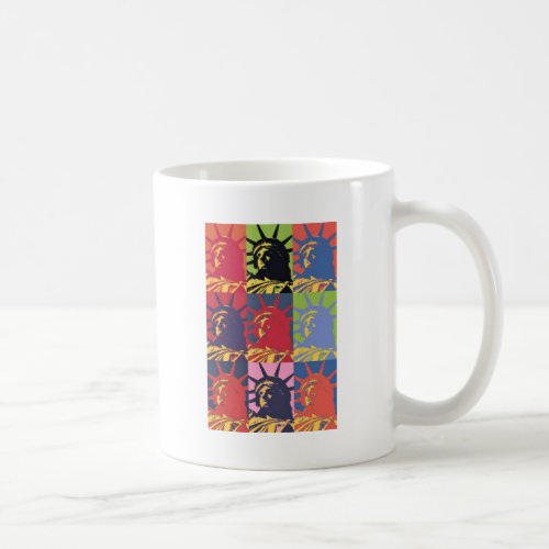 Pop Art Statue of Liberty Coffee Mug