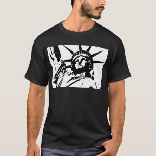 Pop Art Statue of Liberty T-Shirt