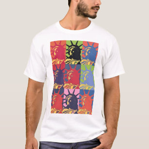 Pop Art Statue of Liberty T-Shirt