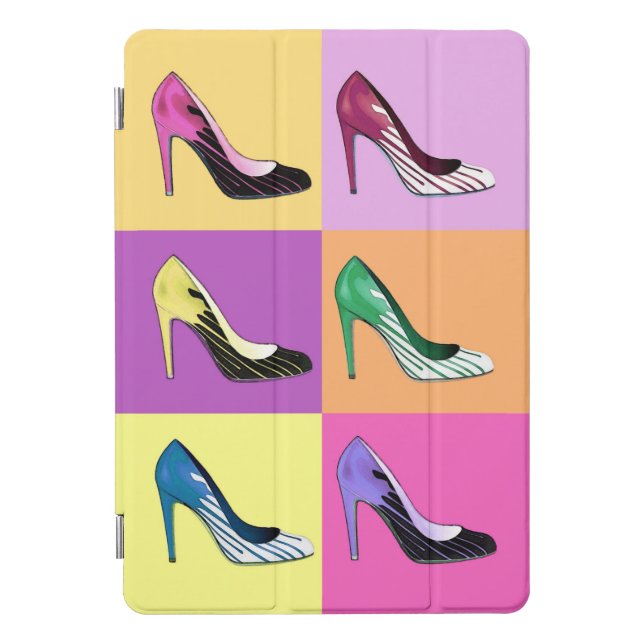 Pop Art Stiletto Pumps / Shoes / High Heels iPad Pro Cover (Front)