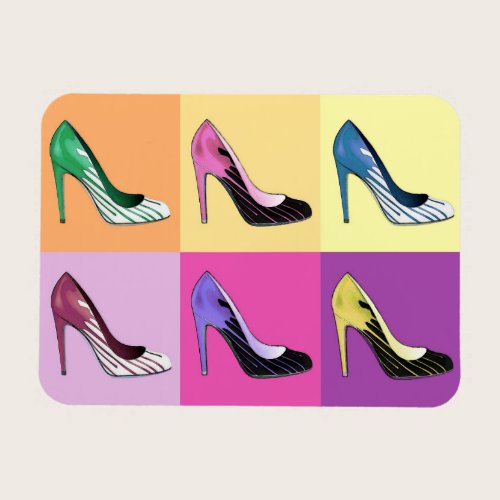 Pop Art Stiletto Pumps / Shoes / High Heels Magnet