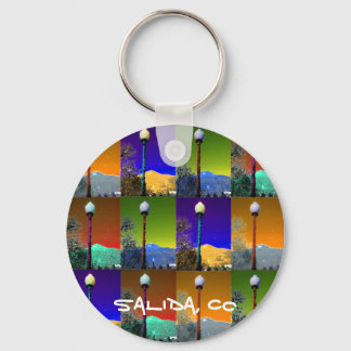 Pop Art Style Key Chain