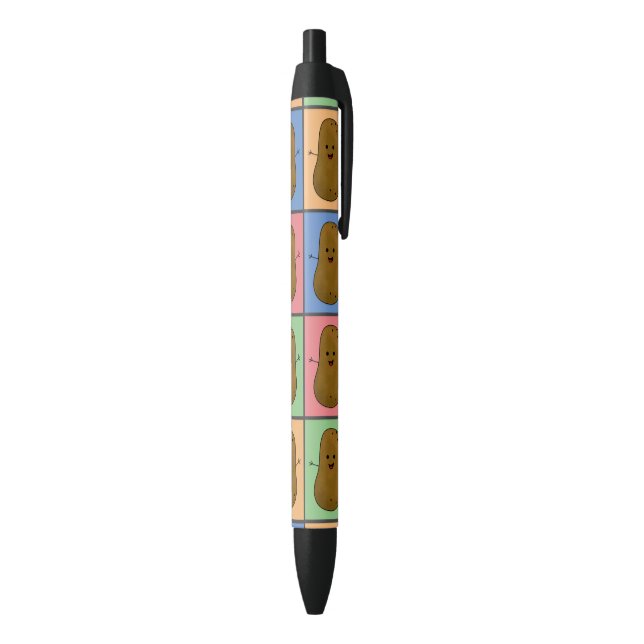 Pop Art Style Potato  Pen (Bottom (Vertical))