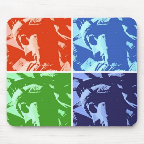 Pop Art Style Statue of Liberty New York Mouse Pad