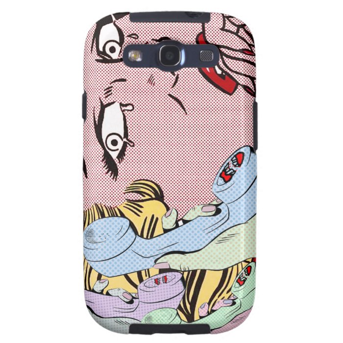 Pop Art Telephonophobia Cell Phone Case Galaxy SIII Covers