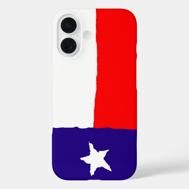 Pop Art Texas State Flag Case-Mate iPhone Case (Back)