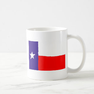 Pop Art Texas State Flag Coffee Mug