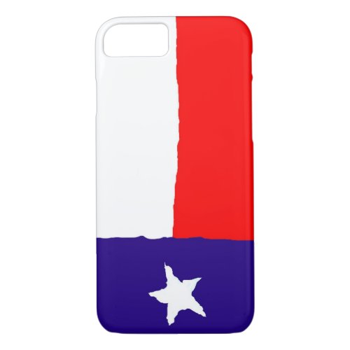 Pop Art Texas State Flag iPhone 7 Case