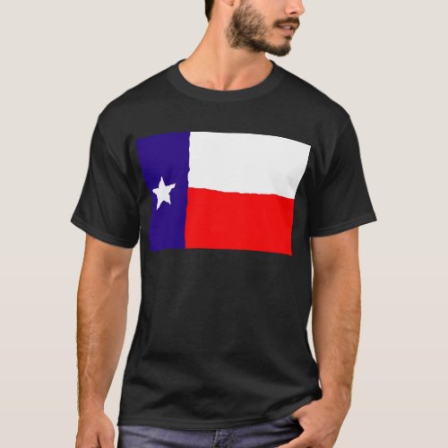 Pop Art Texas State Flag T_Shirt