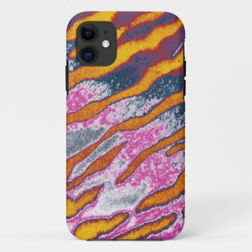 Pop art tiger skin iPhone 11 case