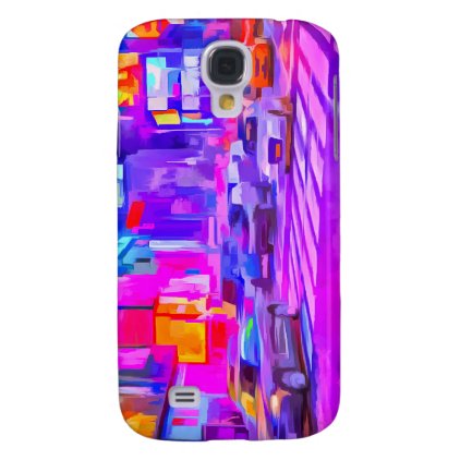 Pop Art Times Square Galaxy S4 Cover