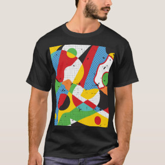 Pop Art, Vibrant Minimalism. T-Shirt
