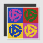 Pop Art Vinyl Record 45 RPM Insert (Front/Back)