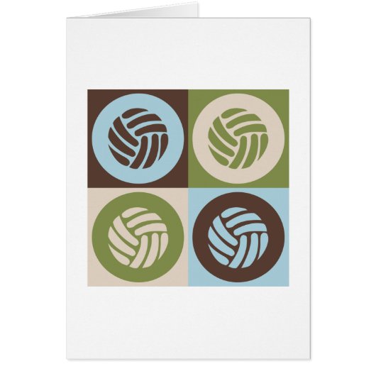 Pop Art Volleyball (Front)