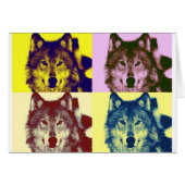 Pop Art Wolf (Front Horizontal)