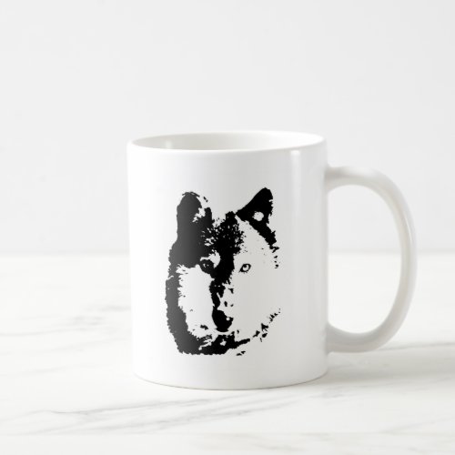 Pop Art Wolf Coffee Mug