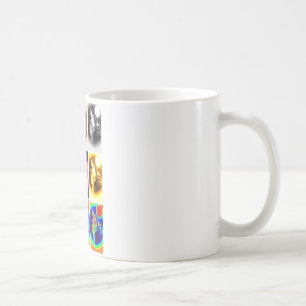 Pop Art Wolf Coffee Mug