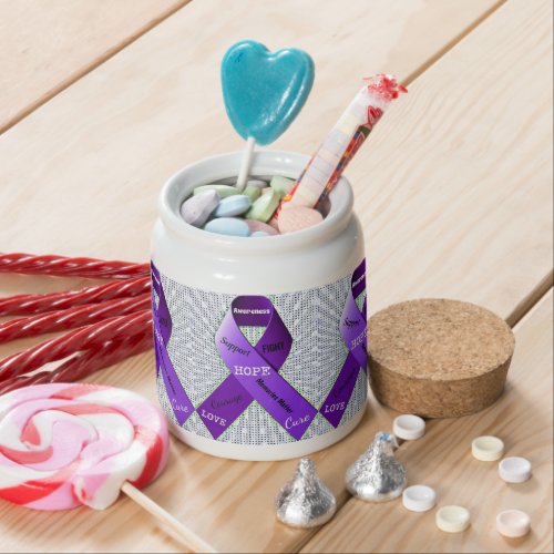 Pop Art Words of Hope Candy Jar