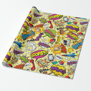 Pop Art Wrapping Paper
