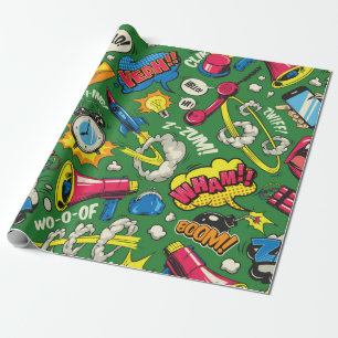 Pop Art Wrapping Paper