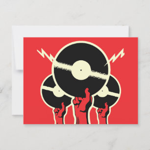Pop at cd postcard