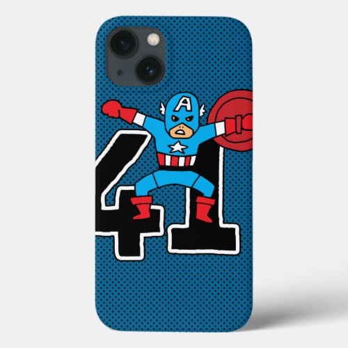 Pop Captain America 41 iPhone 13 Case