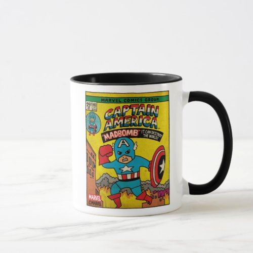 Pop Captain America Comic Cover 193 Mug