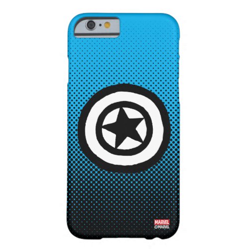 Pop Captain America Logo Barely There iPhone 6 Case