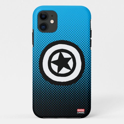 Pop Captain America Logo iPhone 11 Case