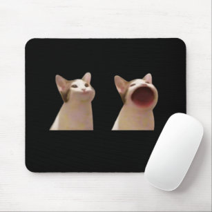 Rubber Mousepad Accessories, Memes Computer, Cat Mouse Meme