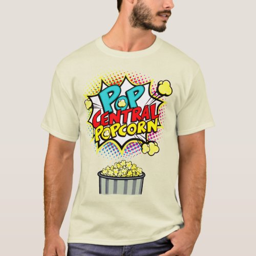 POP Central Popcorn T_Shirt