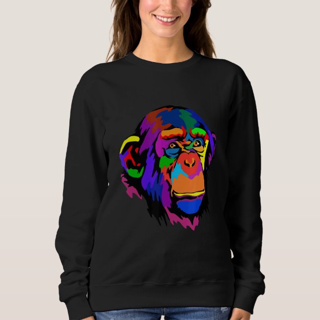 Pop Chimpanzee Sweatshirt (Front)