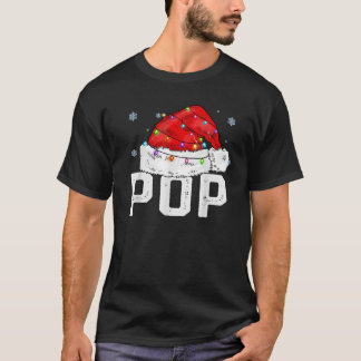 POP Claus Funny Xmas Family Matching Grandpa Chris T-Shirt